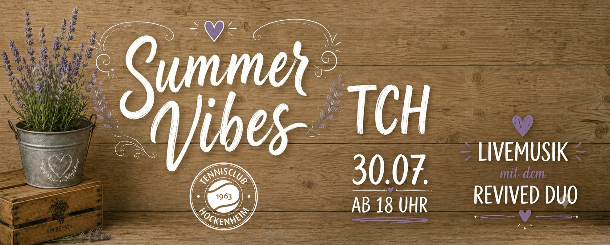 Summer Vibes beim TCH 30.07.2026
